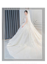 Load image into Gallery viewer, Wedding Dress Plus Size Bridal Gowns Custom Made  Short Sleeves
