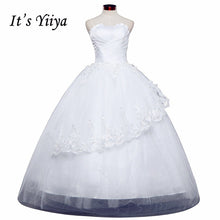 Load image into Gallery viewer, Free shipping 2015 new chiffon wedding dress white cheap price under 50 wedding dresses Bridal gowns Vestidos De Novia HS119
