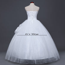 Load image into Gallery viewer, Free shipping 2015 new chiffon wedding dress white cheap price under 50 wedding dresses Bridal gowns Vestidos De Novia HS119
