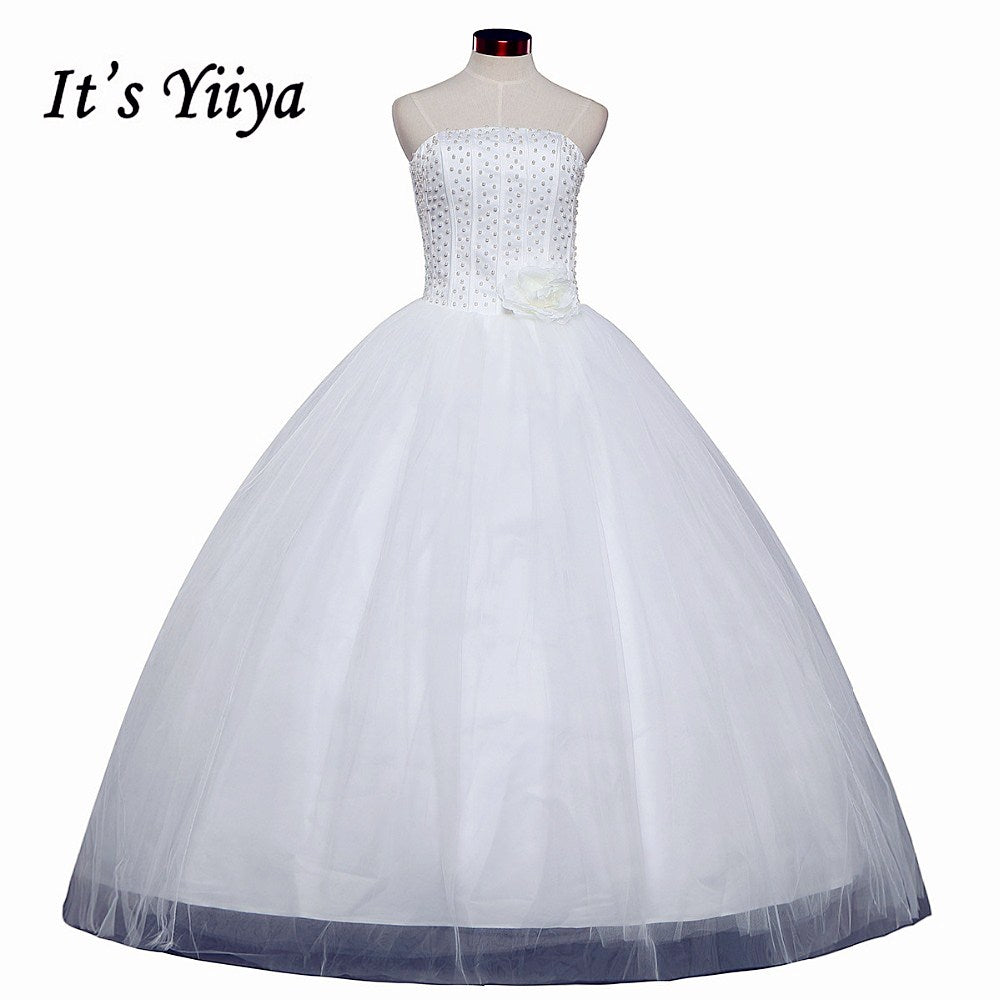 HOT Free shipping sexy wedding dress 2014 plus size princess wedding dresses pearl wedding gowns cheap Vestidos De Novia HS062